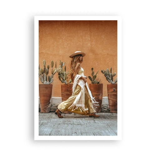 Plakat - W stylu hippie - 70x100 cm