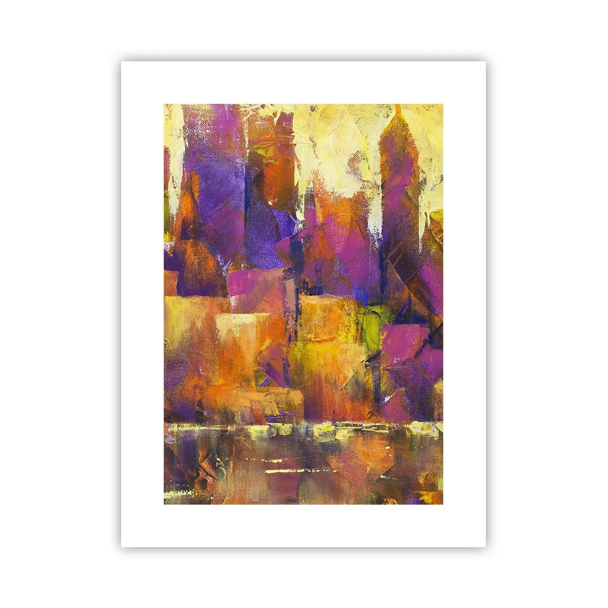 Plakat - Kompozycja metropolitalna - 30x40 cm