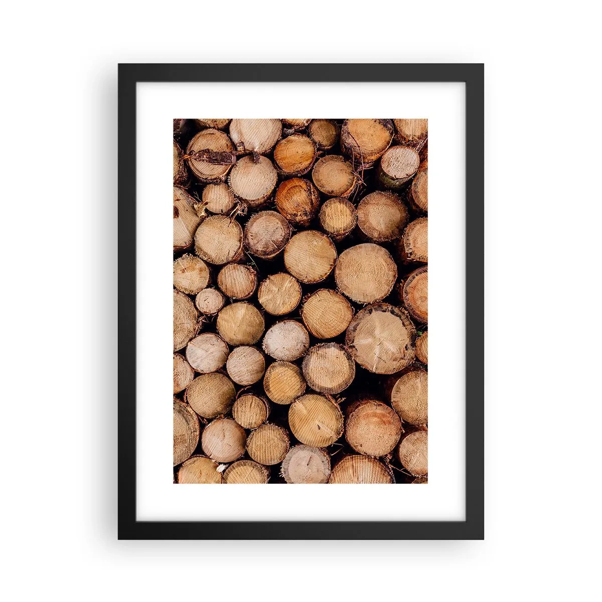 Plakat w czarnej ramie - Nowy początek - 30x40 cm