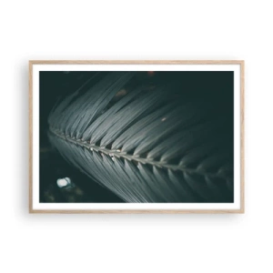 Plakat w ramie jasny dąb - Precyzja natury - 100x70 cm