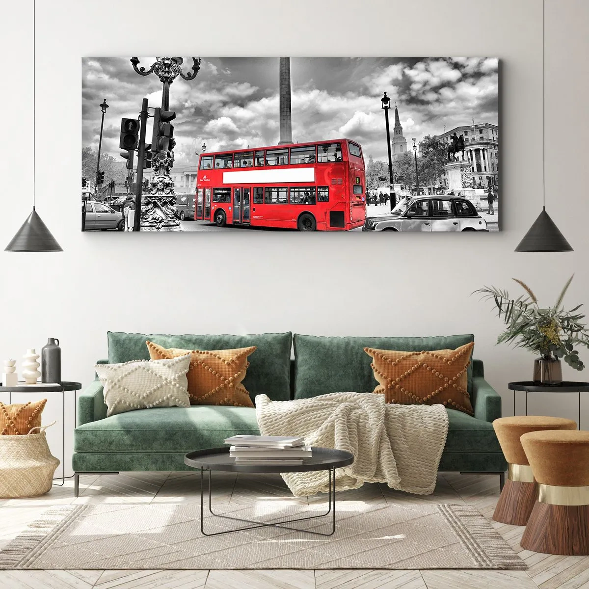 Obraz na płótnie - Prawdziwy krwioobieg miasta - 100x40 cm