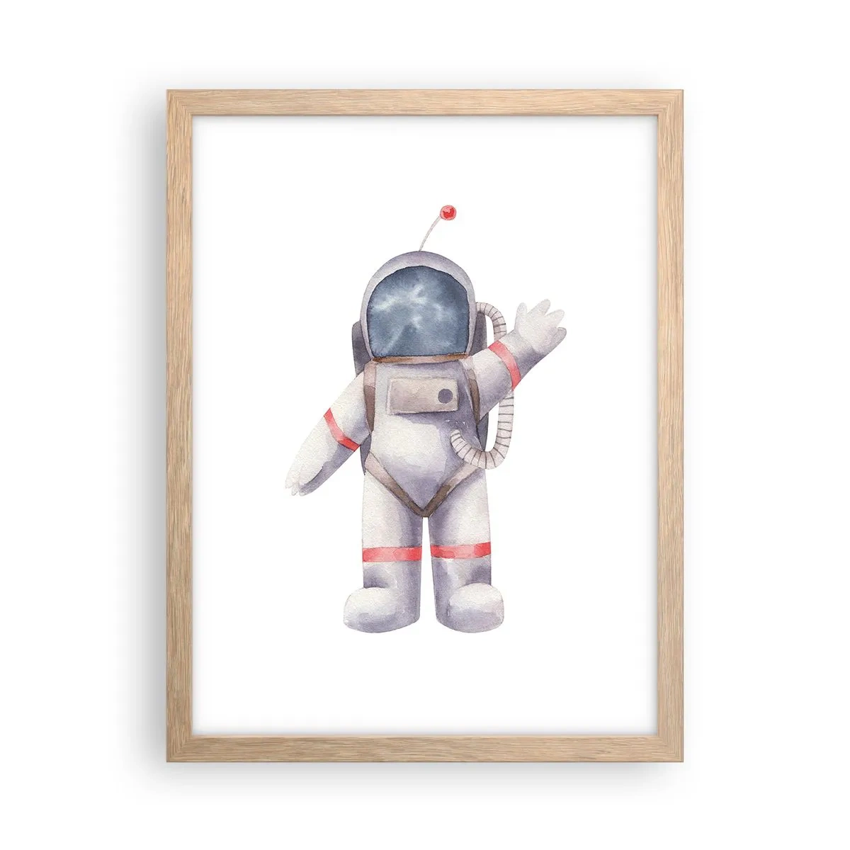 Plakat w ramie jasny dąb - To na razie! - 30x40 cm