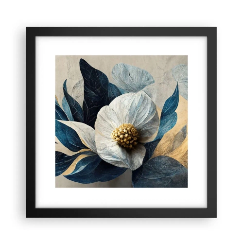 Plakat w czarnej ramie - Ma złote serce - 30x30 cm