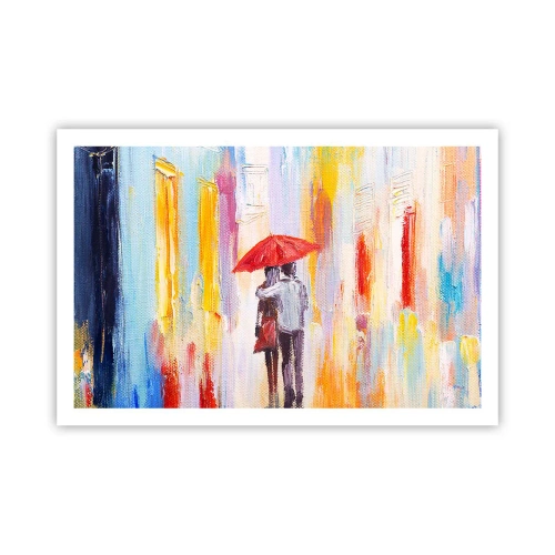 Plakat - Niech pada dalej - 91x61 cm