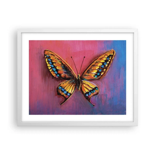 Plakat w białej ramie - Klejnot natury - 50x40 cm