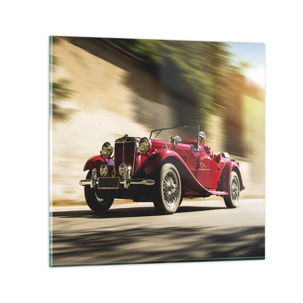 Obraz na szkle - Piękniejszy niż Nike z Samotraki - 60x60 cm