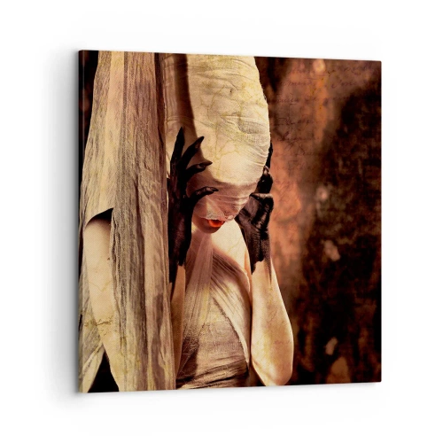 Obraz na płótnie - Między dobrem a złem - 60x60 cm