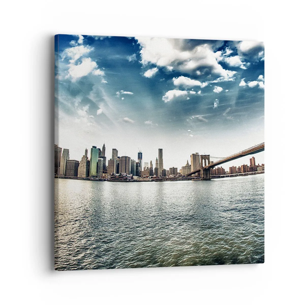 Obraz na płótnie - Szklana wyspa - 40x40 cm