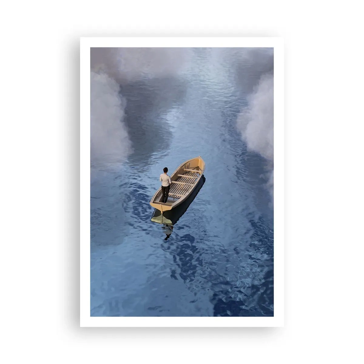 Plakat - Życie – podróż – niewiadoma - 70x100 cm
