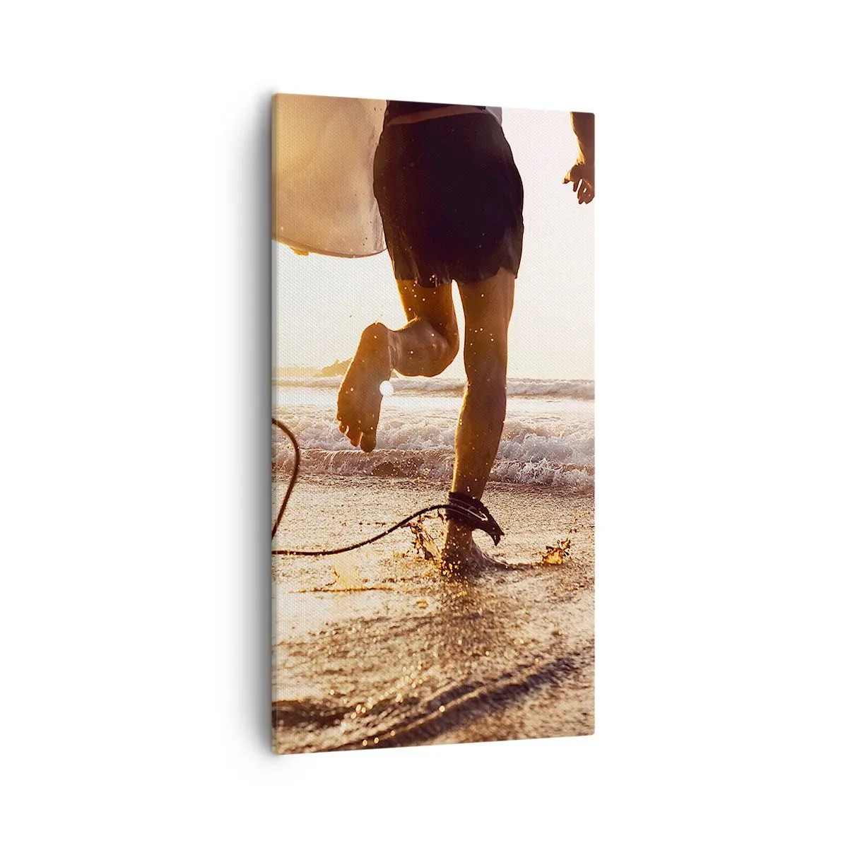 Obraz na płótnie - Na spotkanie fali - 55x100 cm