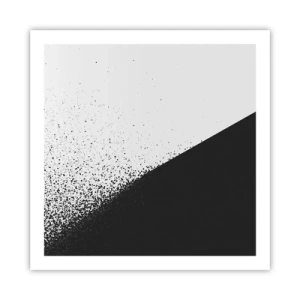 Plakat - Coraz szybciej, coraz więcej - 60x60 cm