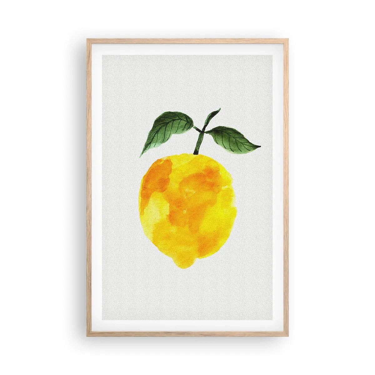 Plakat w ramie jasny dąb - Jak poznać smak słońca - 61x91 cm