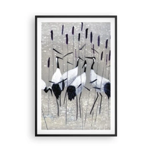 Plakat w czarnej ramie - Wśród swoich - 61x91 cm