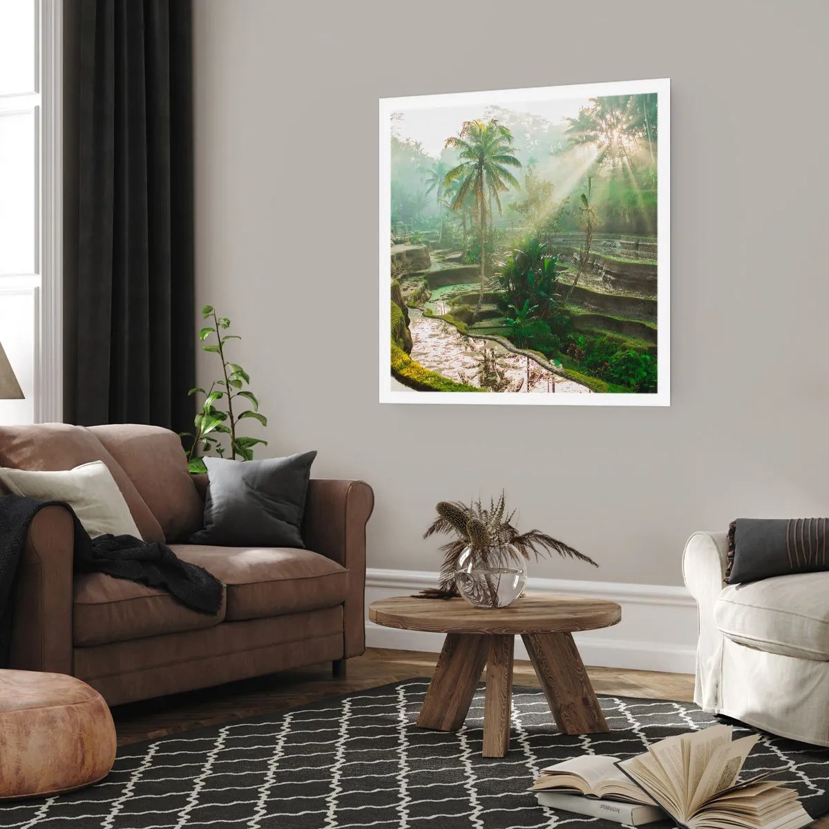 Plakat - Dorastać w słońcu - 60x60 cm