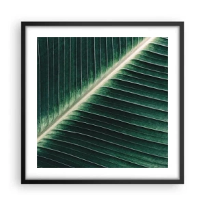 Plakat w czarnej ramie - Rytm natury - 50x50 cm