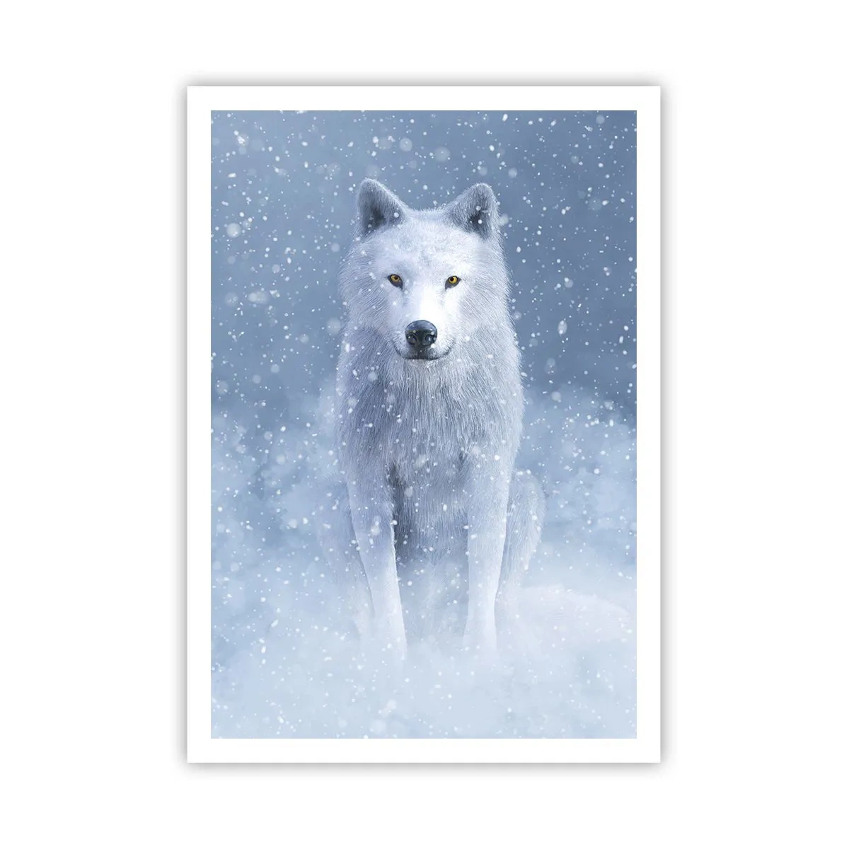 Plakat - W zimowym duchu - 70x100 cm