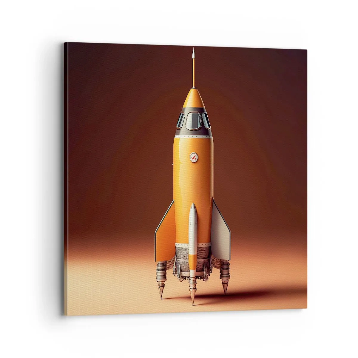 Obraz na płótnie - Zaczyna się od marzenia - 70x70 cm