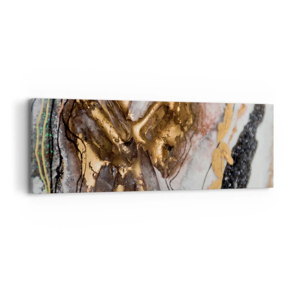 Obraz na płótnie - Żywioł ziemi - 90x30 cm