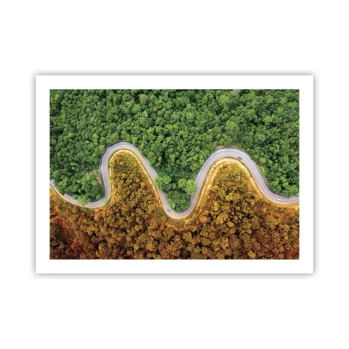 Plakat - Granice i przełomy - 70x50 cm