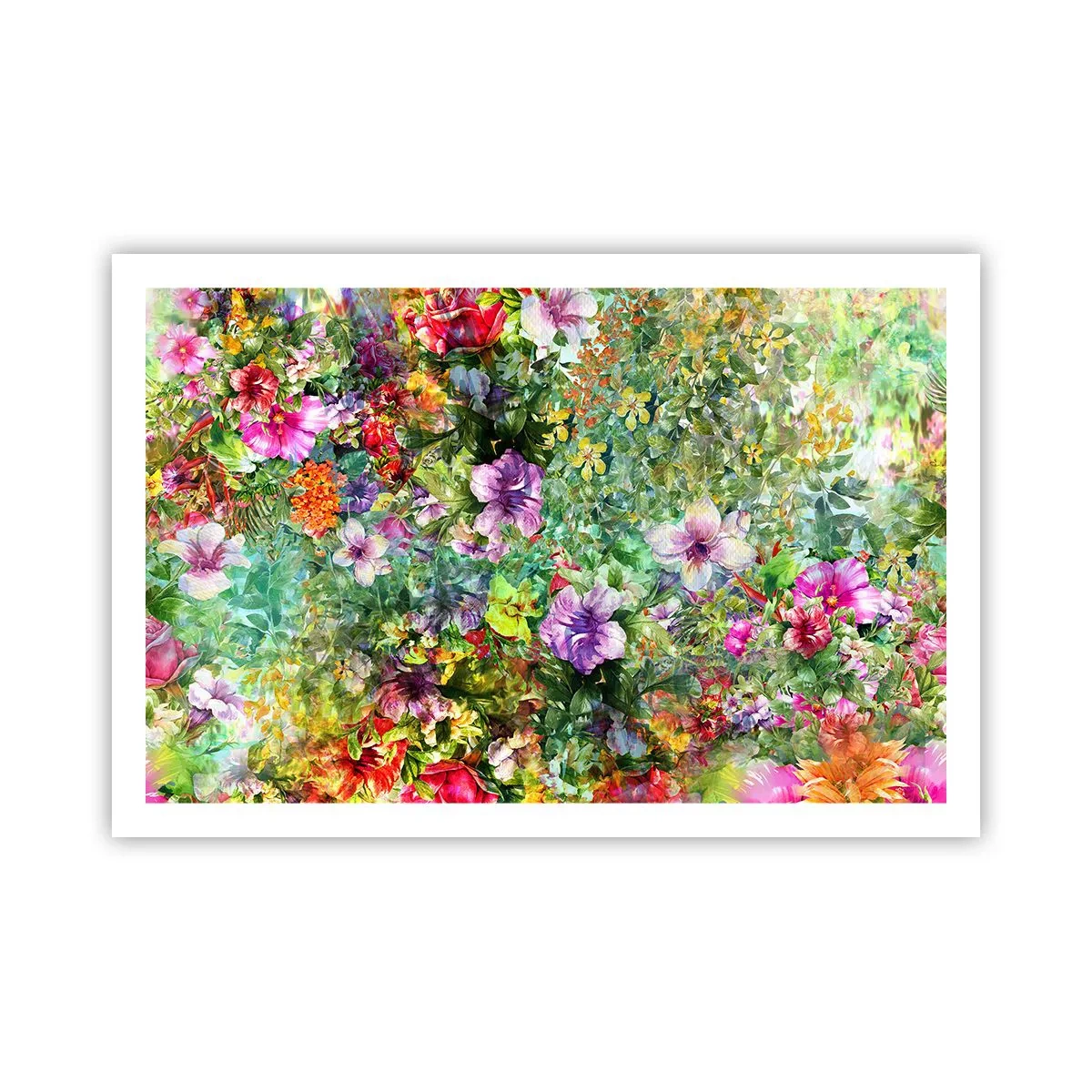 Plakat - W kwiaty na zatracenie - 91x61 cm