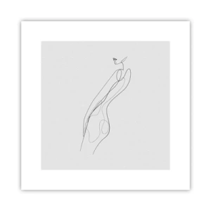 Plakat - Zaledwie obietnica - 30x30 cm