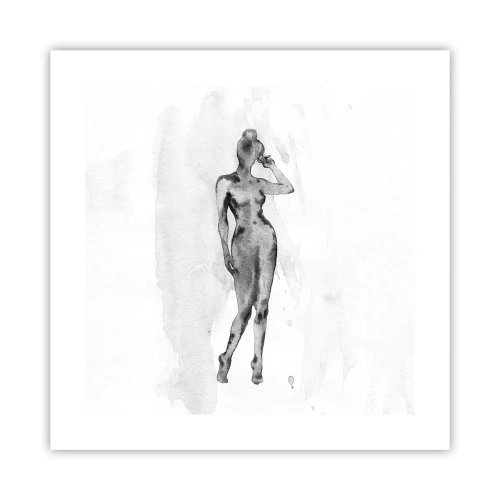 Plakat - Studium ideału kobiecości - 40x40 cm