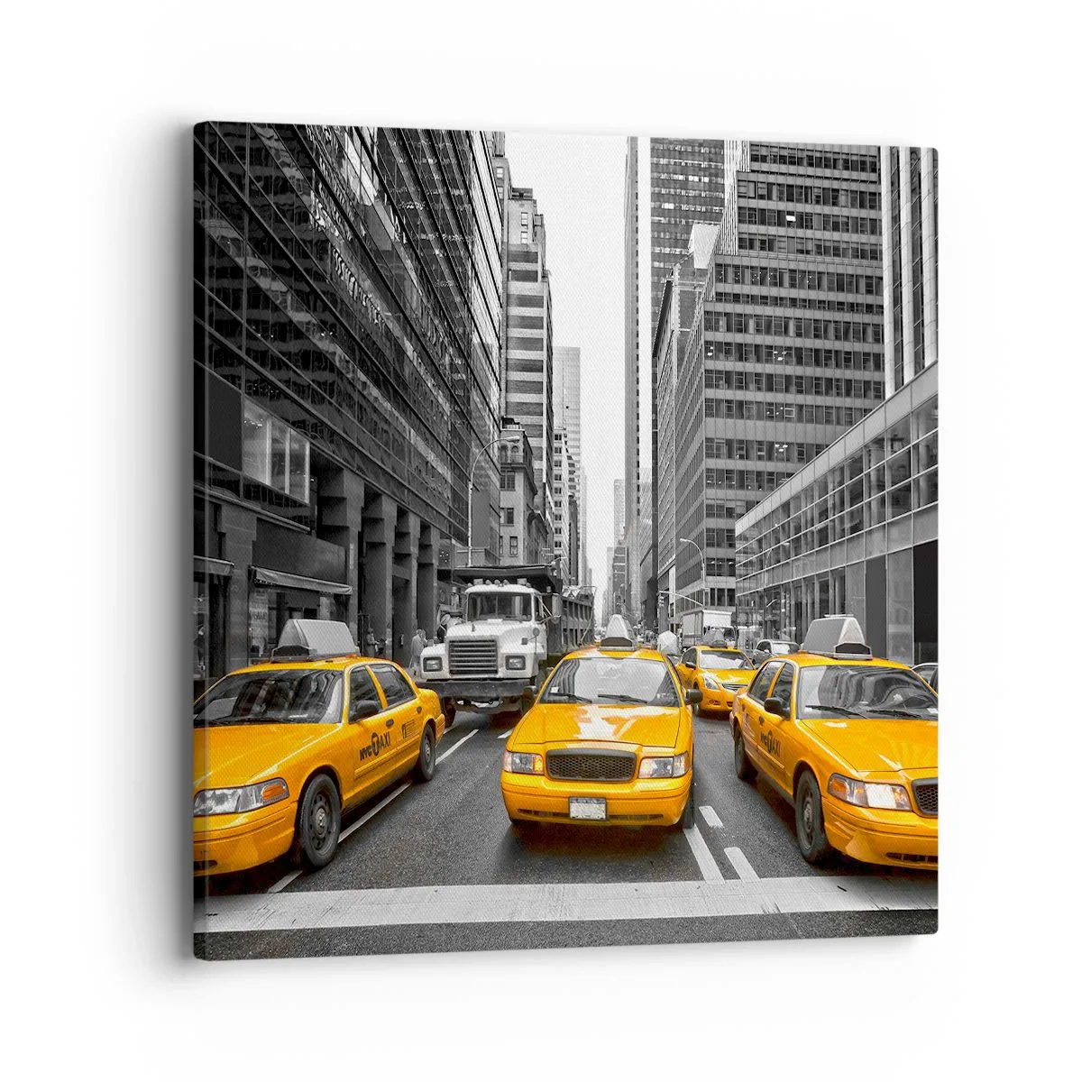 Obraz na płótnie - To my ubarwiamy miasto - 40x40 cm