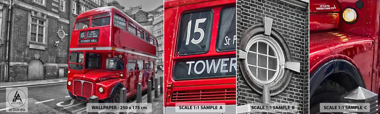 Fototapeta Próbka Standard Eco - Zawsze taki sam - Miasto, Londyn, Architektura - 100x30 cm