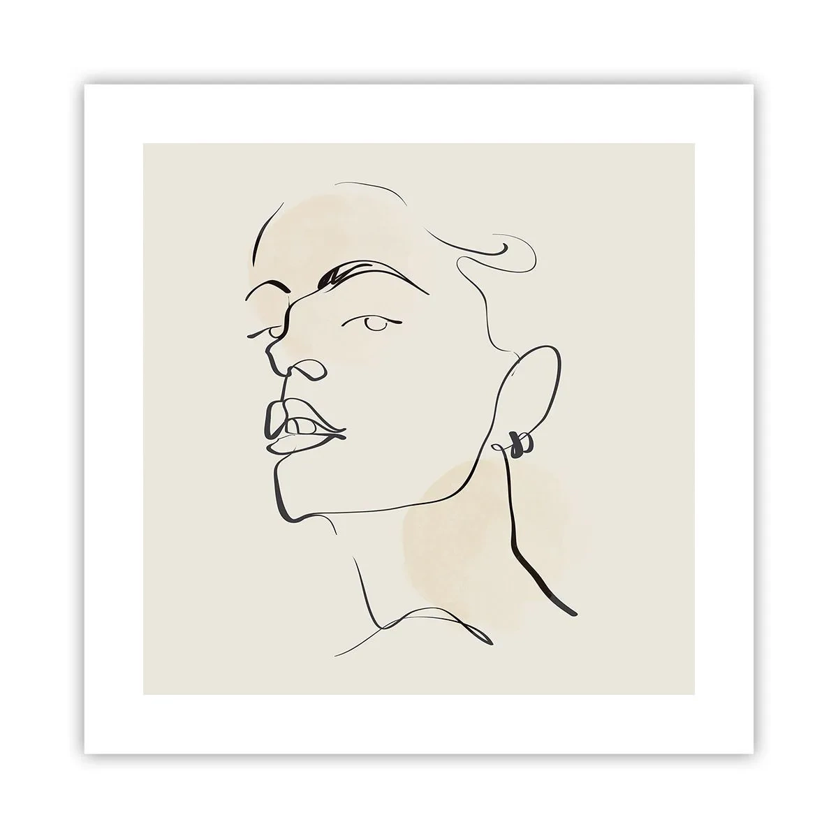 Plakat - Dumne spojrzenie - 40x40 cm