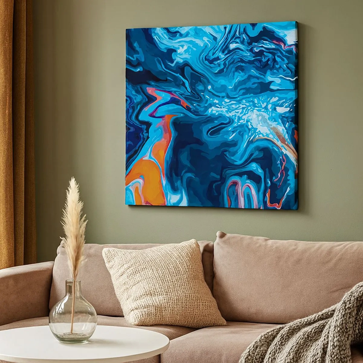 Obraz na płótnie - Podróż do wnętrza nieba - 30x30 cm