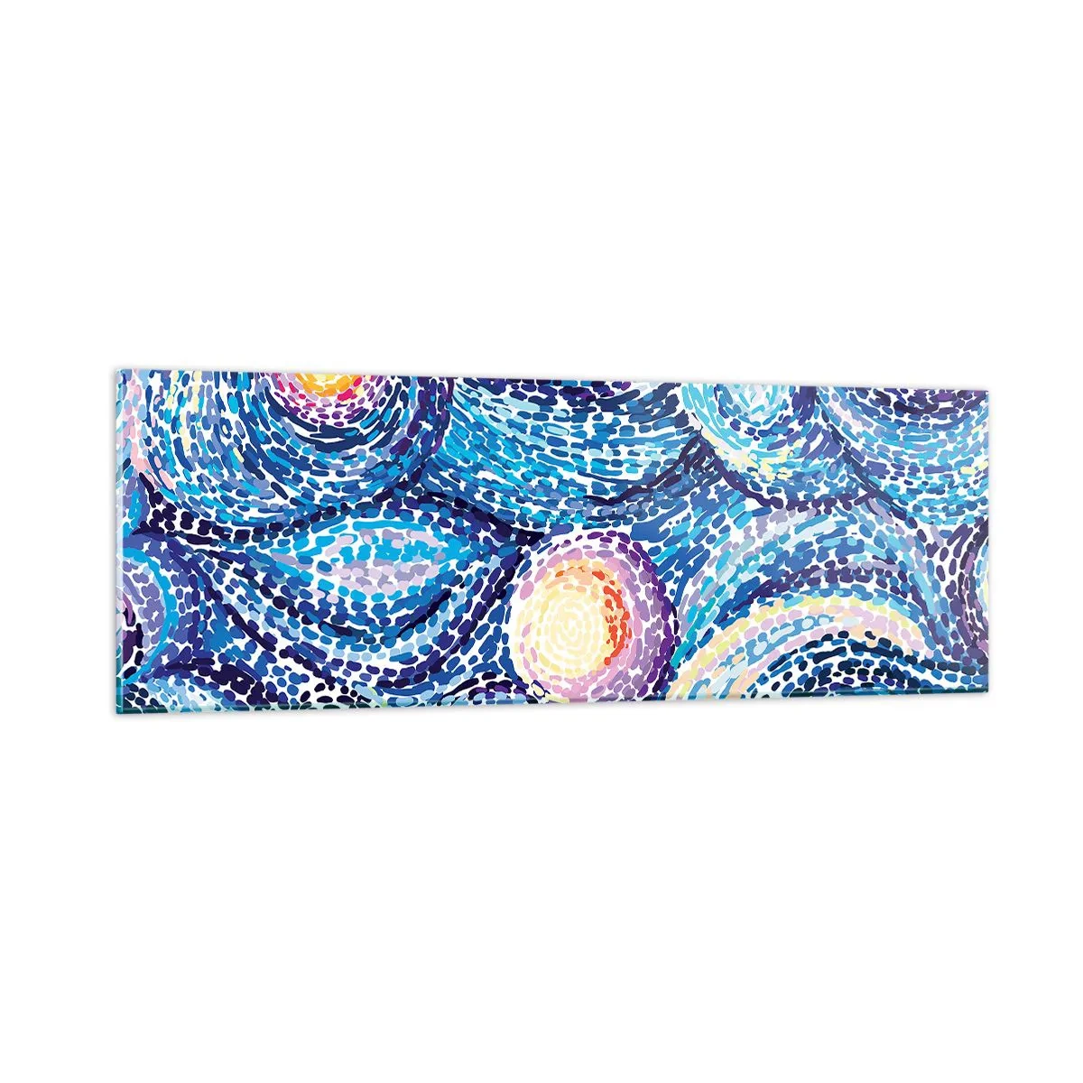 Obraz na szkle - Z obrazu van Gogha - 90x30 cm