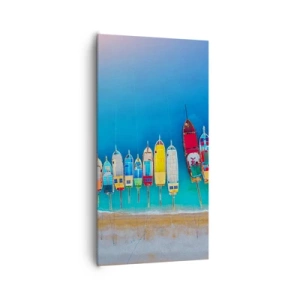 Obraz na płótnie - Z lotu ptaka - 65x120 cm