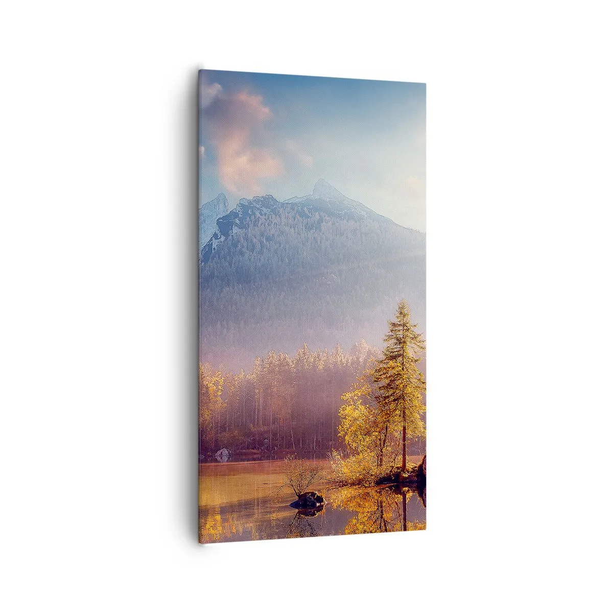 Obraz na płótnie - W górach i dolinach - 65x120 cm