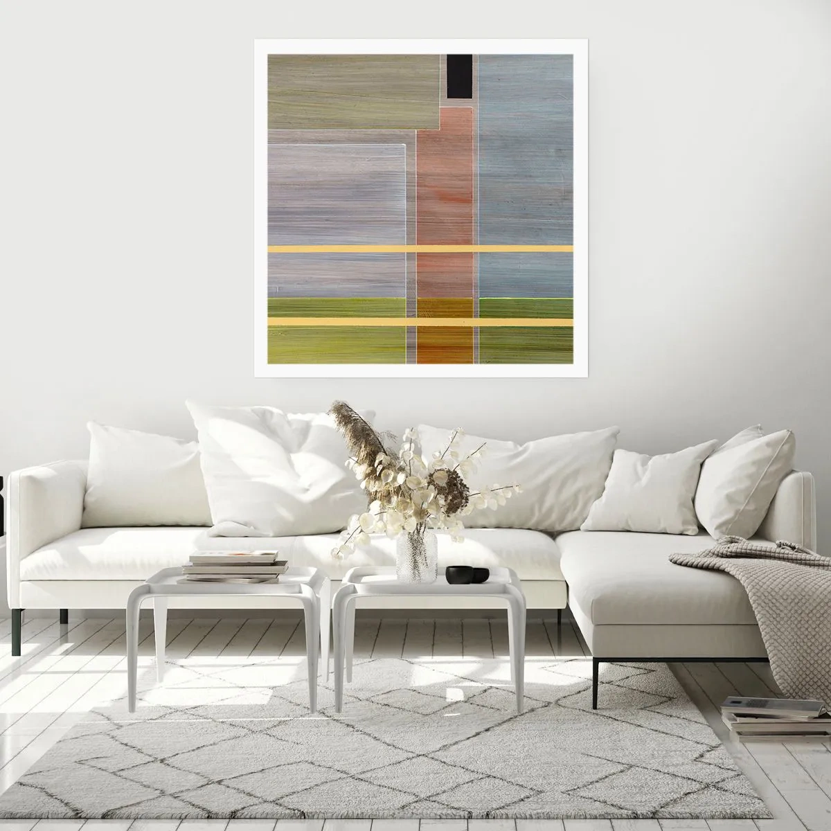 Plakat - Prosto i spokojnie - 60x60 cm