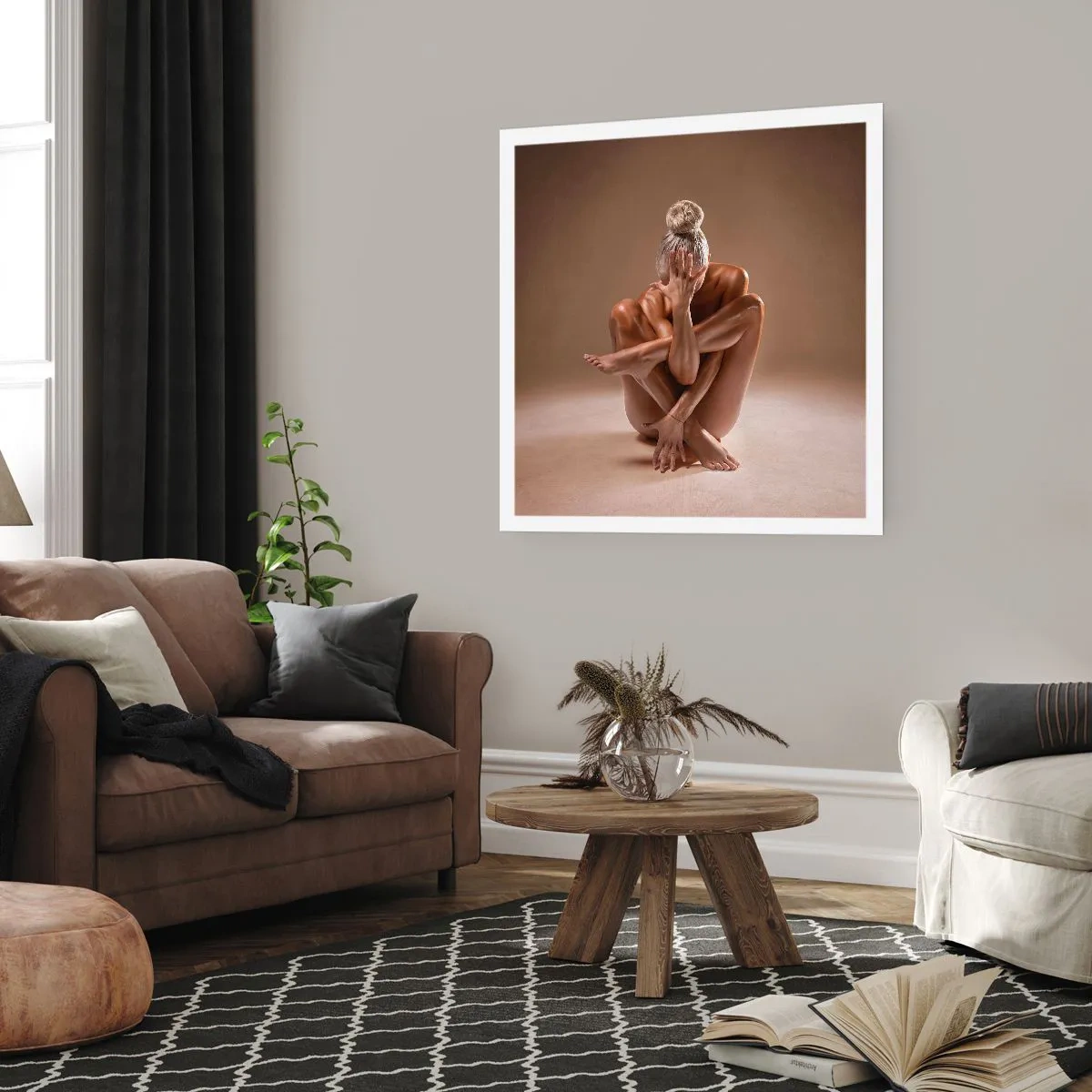 Plakat - Jedność ciała i ducha - 60x60 cm