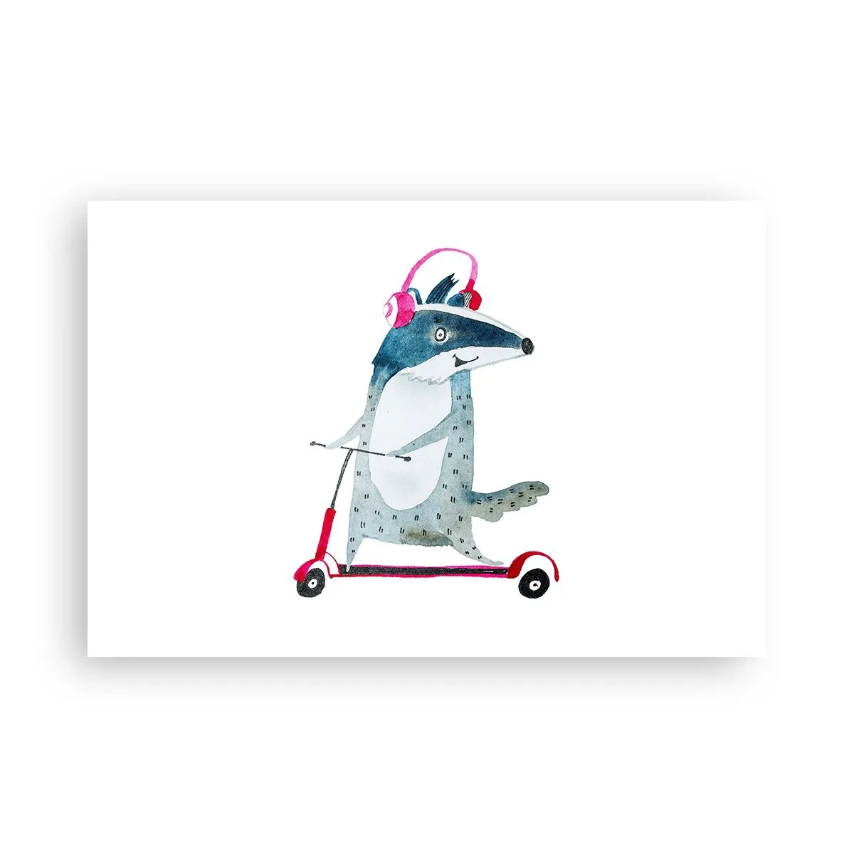 Plakat - Borsucze radości - 91x61 cm