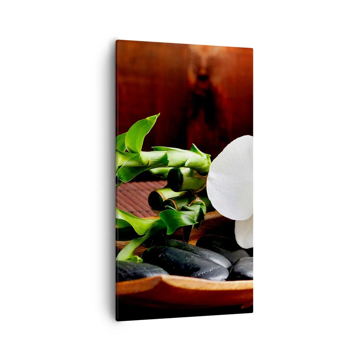 Obraz na płótnie - Poddaj się dotykowi natury - 55x100 cm