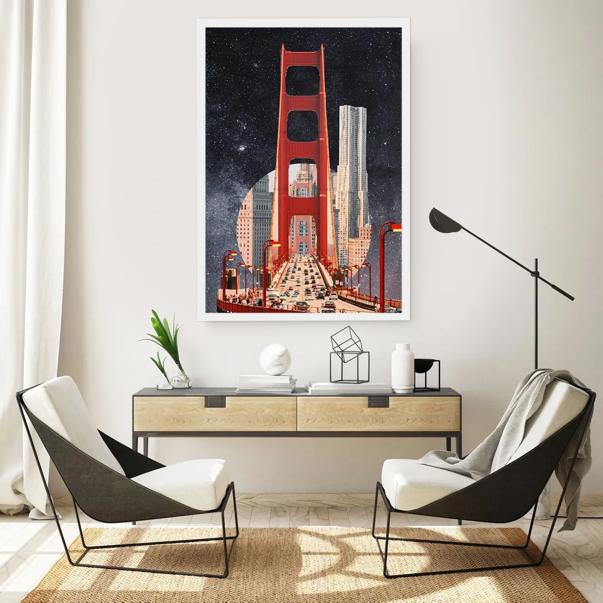 Plakat - Zawsze w centrum - 70x100 cm