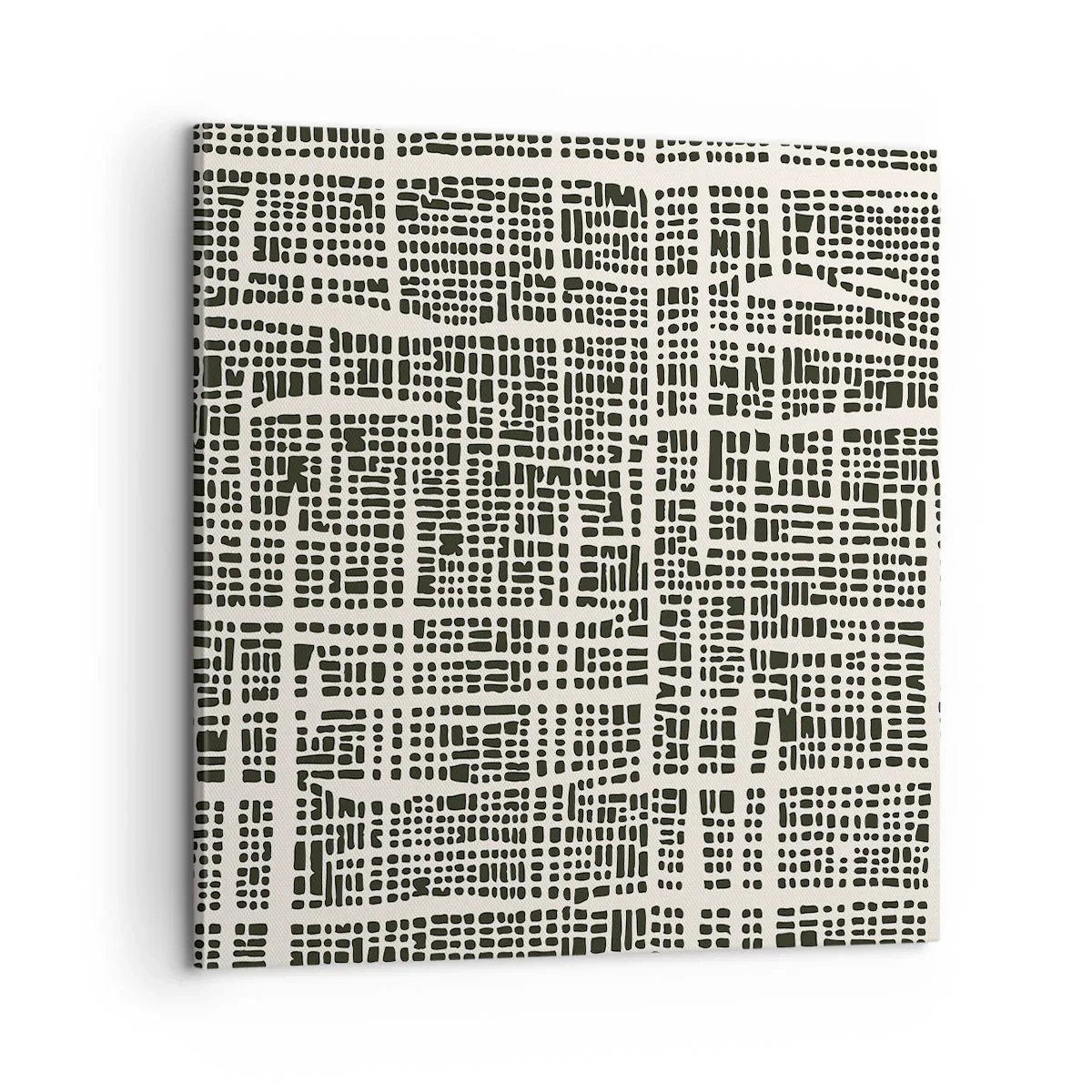 Obraz na płótnie - Kompozycja utkana - 60x60 cm