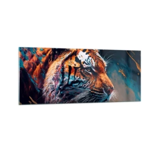 Obraz na szkle - Dzikie piękno - 100x40 cm