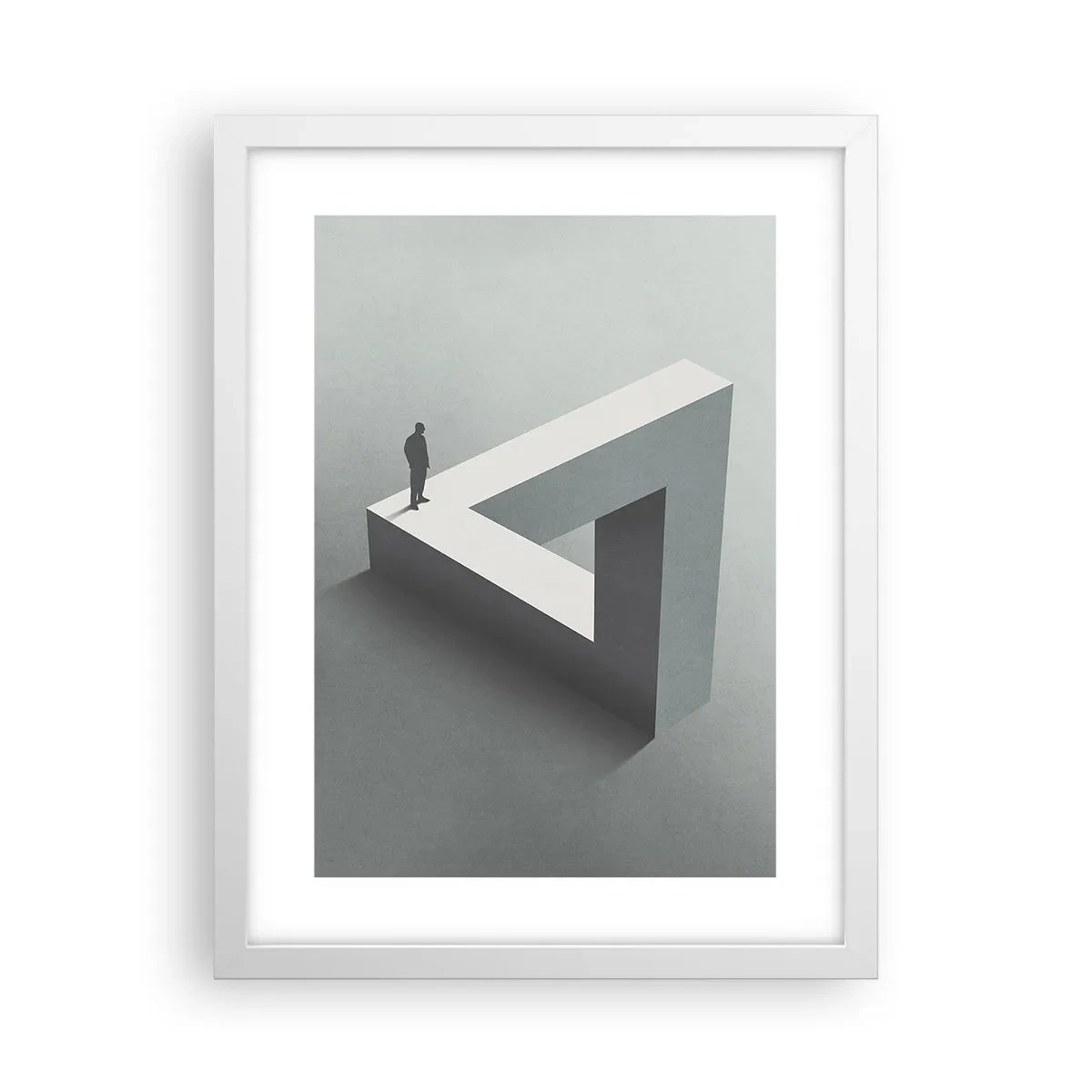 Plakat w białej ramie - A jednak możliwe - 30x40 cm