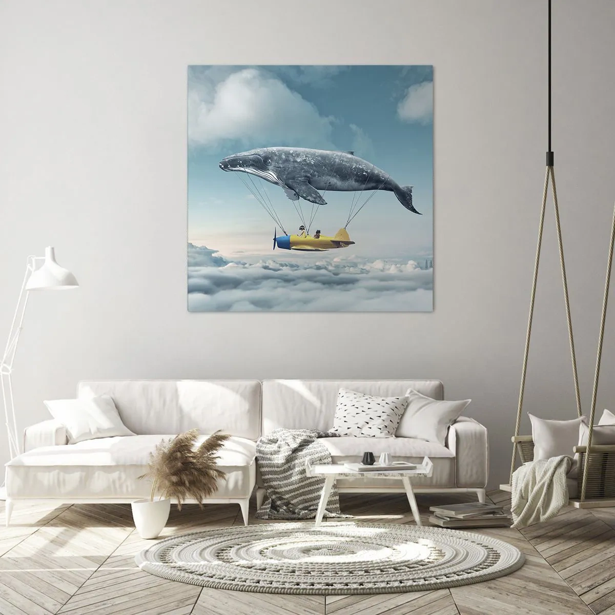 Obraz na płótnie - Dlaczego nie? - 40x40 cm