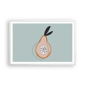 Plakat w białej ramie - Przeniknąć w naturę rzeczy - 91x61 cm