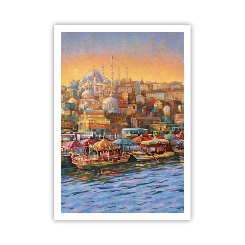 Plakat - Stambulska opowieść - 70x100 cm