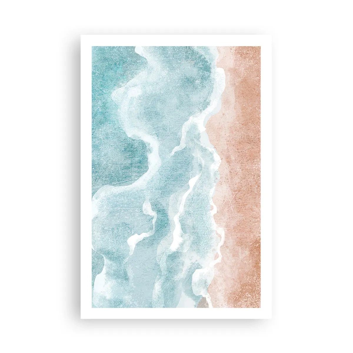 Plakat - Abstrakcja obłoczna - 61x91 cm