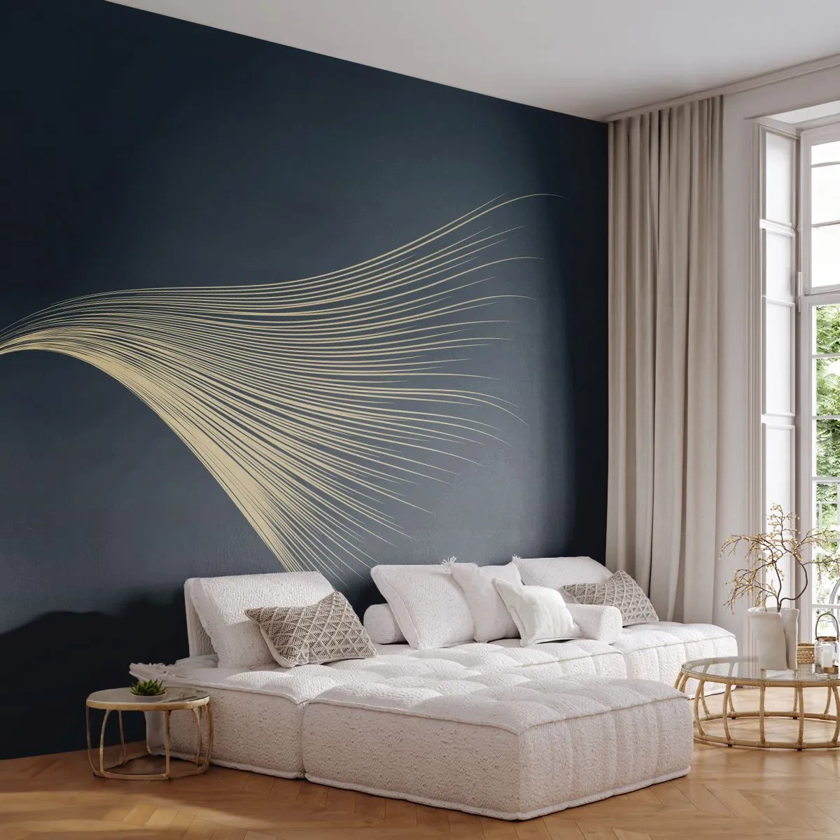 Fototapeta Standard Eco - Jak anioła włos - Abstrakcja, Sztuka, Grafika - 350x256 cm