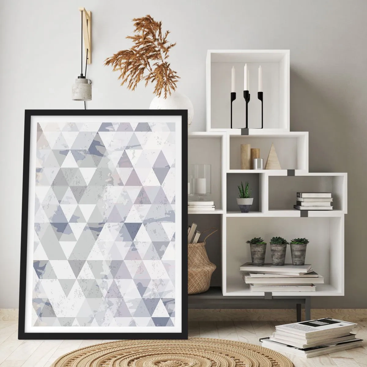 Plakat w czarnej ramie - W rytmie na trzy - 40x50 cm