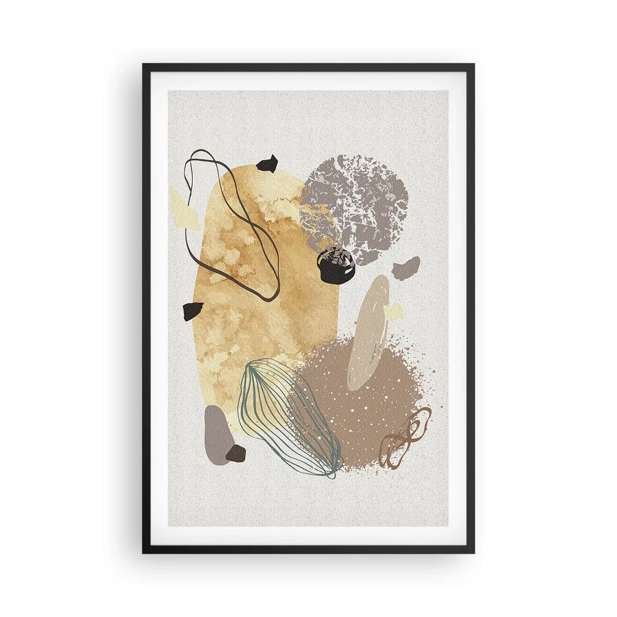 Plakat w czarnej ramie - Plumkologia stosowana - 61x91 cm