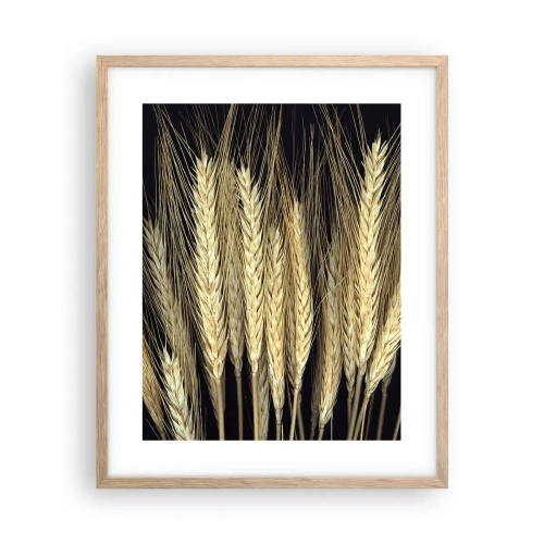 Plakat w ramie jasny dąb - Rustykalna magia - 40x50 cm