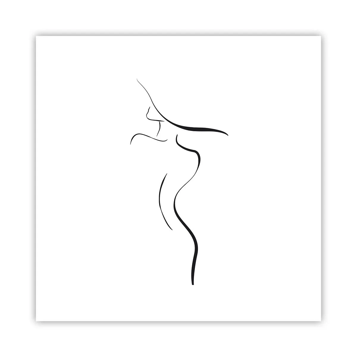 Plakat - Nieuchwytna jak fala - 40x40 cm